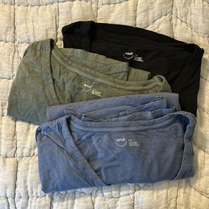 THREE Aerie Voop Pocket Tees